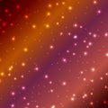 Abstract lights background with glowing stars