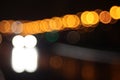 Abstract lights, flash , night city Royalty Free Stock Photo