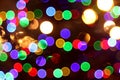 Abstract lights, flash , night city Royalty Free Stock Photo
