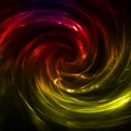 Abstract lights lines twist background. Vector