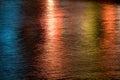 Abstract lights and water pattern Royalty Free Stock Photo