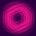 Abstract lilac background pattern. Bright lilac concentric lines on the dark lilac background. Royalty Free Stock Photo
