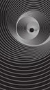 Abstract linear black and gray spiral Background