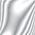 Abstract lined background, optical illusion style. Chaotic lines Royalty Free Stock Photo