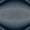 Abstract lined background, optical illusion style. Chaotic lines Royalty Free Stock Photo