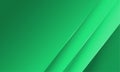 Abstract lines background with green layers pattern