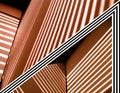 Abstract Lines Copper