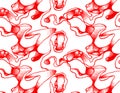 Aesthetic Evolution abstract background pattern
