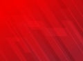 Abstract lines pattern technology on red gradients background. Royalty Free Stock Photo