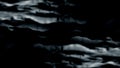 Abstract lines are reflected in water on black background. Animation. Abstract animation of geometric lines moving on
