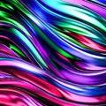 Abstract Liqid Rainbow Background Royalty Free Stock Photo