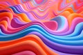 Abstract liquid background, bright and rich colors.