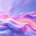 Abstract liquid background with fluid purplepink waves and light reflections Royalty Free Stock Photo