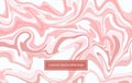 Abstract liquid background. Vector pink fluid texture. For package design Royalty Free Stock Photo