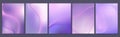 Abstract liquid background. White, violet, pink color blend. Blurred fluid effect. Gradient mesh. Line waves. Design