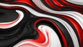 Abstract liquid black and red theme background in high ai generated Royalty Free Stock Photo