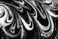 Abstract liquid black colors outer space background