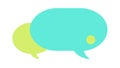 Abstract Liquid Blob, Fluid Shape, Dynamic Element, vector design Generative AI Royalty Free Stock Photo