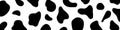 Abstract liquid blotch shapes background. Cow or Dalmatian background