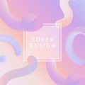 Abstract liquid design for covers, wallpapers, posters, advertising banners.