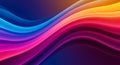 Abstract Liquid Flow Background â Colorful Fluid Gradient Design for Banners, Posters, and Thumbnails Royalty Free Stock Photo