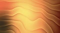 Abstract liquid gradient golden waves motion graphic background