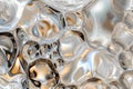 Abstract Liquid Metal Texture Royalty Free Stock Photo