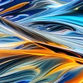 1424 Abstract Liquid Motion: A dynamic and mesmerizing background featuring abstract liquid motion in vibrant and fluid forms, c