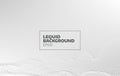 Abstract liquid motion vector background. 3d particle flow. Minimal design Royalty Free Stock Photo
