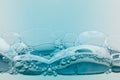 Abstract liquid soap bubbles background Royalty Free Stock Photo