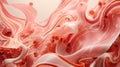 Abstract liquid swirls, abstract background, AI