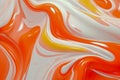 Abstract liquid wallpaper. Generative AI