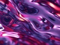 Abstract Liquid Waves in Pink and Blue Tones Royalty Free Stock Photo