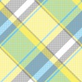 Abstract lite color check pixel plaid seamless pattern