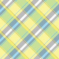 Abstract lite color check pixel plaid seamless pattern