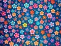 Abstract little tiny flowers background