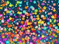 Abstract little tiny flowers background