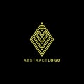 Abstract Logo Design. Lines Logo. Luxury Elevate Logo