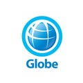 Abstract logo Globe Royalty Free Stock Photo