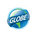 Abstract logo Globe Royalty Free Stock Photo