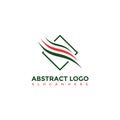Abstract Logo Template. Vector Illustrator Eps. 10 Royalty Free Stock Photo