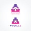 Triangle Love Logo