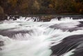 abstract long exposure shot of waterfall Royalty Free Stock Photo