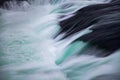 abstract long exposure shot of waterfall Royalty Free Stock Photo