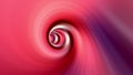 Abstract loop colorful orange pink red vortex tunnel