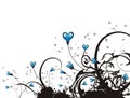 Abstract love background