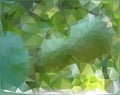 Abstract low poly background of triangles in colors Royalty Free Stock Photo