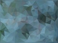 Abstract low poly background of triangles in colors Royalty Free Stock Photo