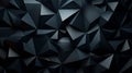 Abstract Low-Poly background. triangulated texture. Polygonal geometrical pattern. Generative ai