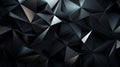 Abstract Low-Poly background. triangulated texture. Polygonal geometrical pattern. Generative ai